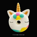 Cosmic Creatures Squishies - Unicorn Donut - original product photo on black