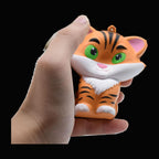 Pocket Tiger Squishy - original product photo on black