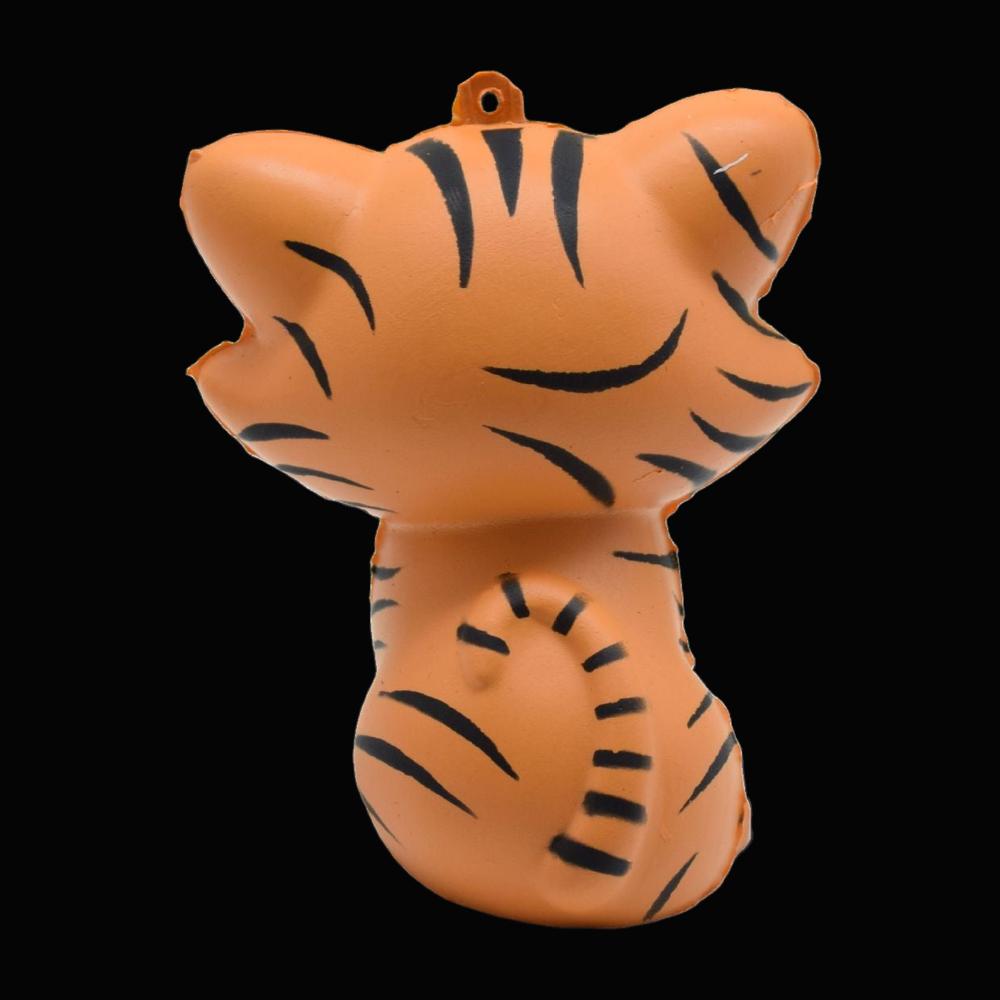 Pocket Tiger Squishy - original product photo on black
