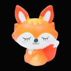 Neon Fox Squishy - original product photo on black