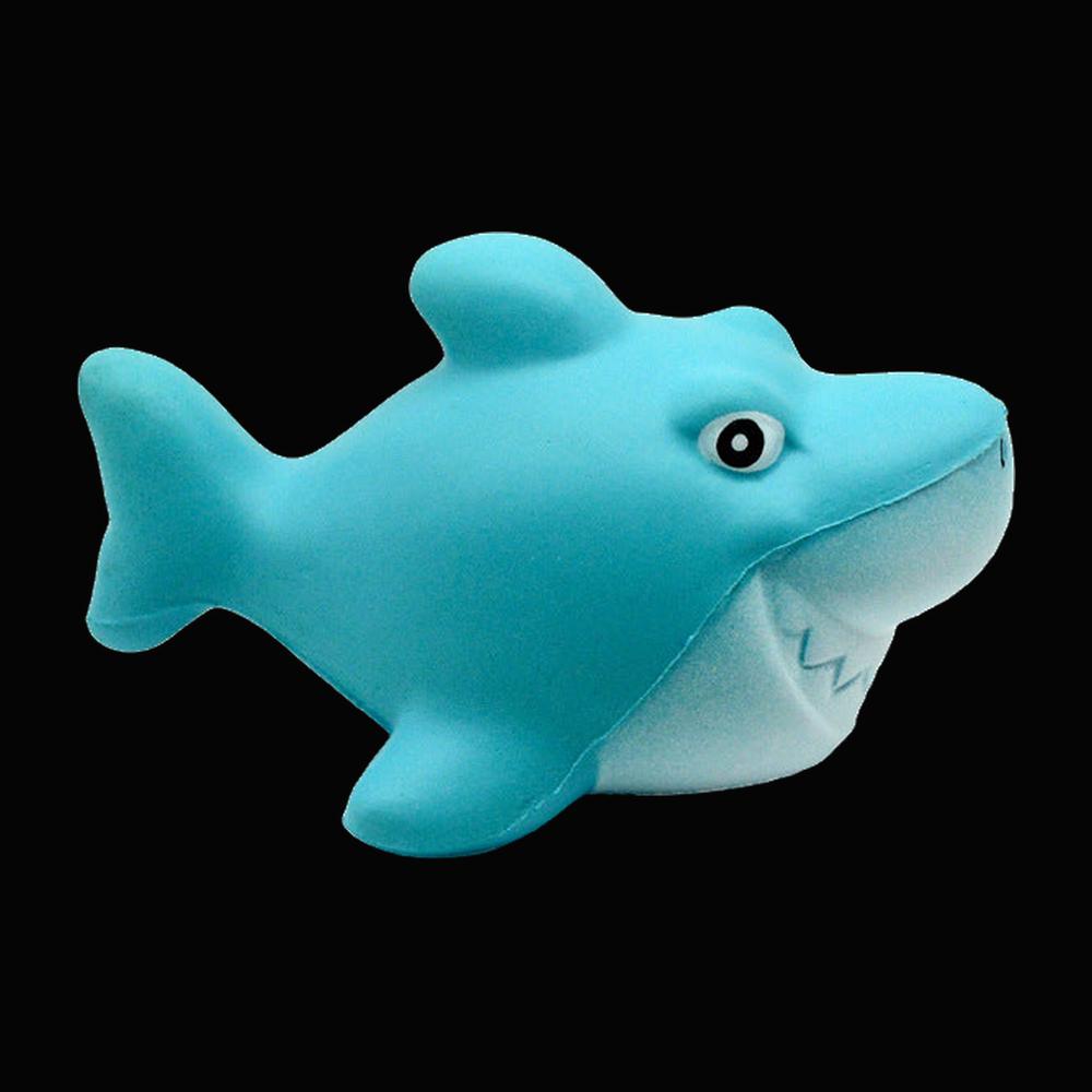 Baby Bite Shark Squishy - original product photo on black