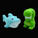 Baby Bite Shark Squishy - original product photo on black