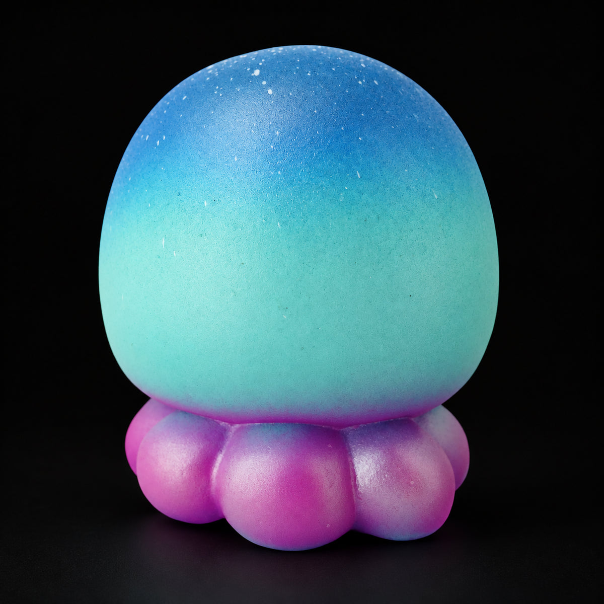 Cosmic Octopus Squishy - original product photo on black