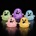 Glitter Ghost Squishy — color options on black