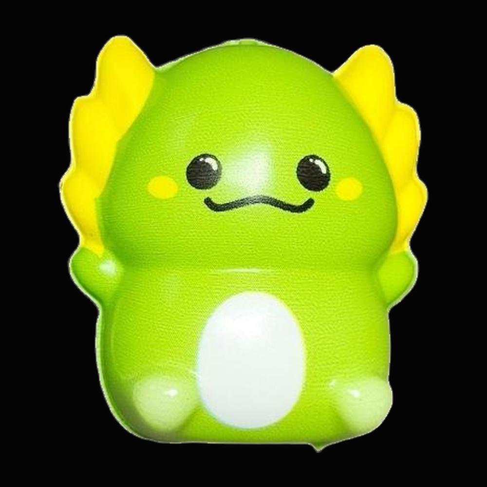 Axolotl Chaos Squishy Set â€” 12 Pieces - original product photo on black