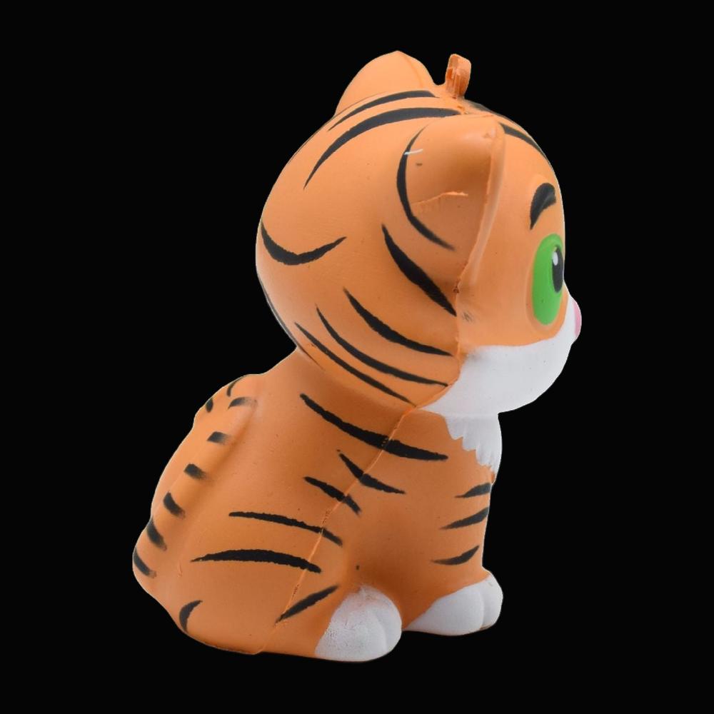 Pocket Tiger Squishy - original product photo on black