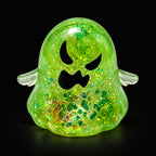Glitter Ghost Squishy — product detail on black