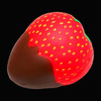 Chocolate Strawberry Squishy - Photo Color / Strawberry - original product photo on black