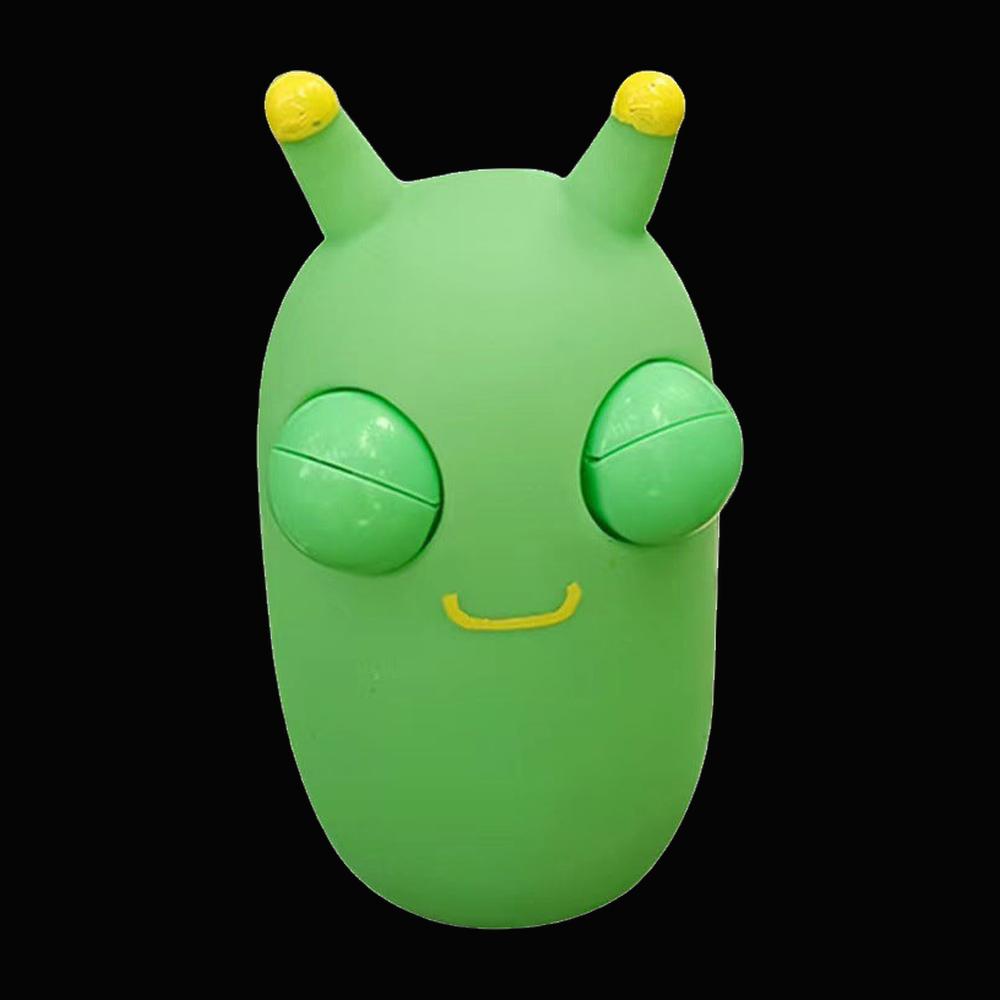 Bug-Eyed Buddy Squishy - Green - original product photo on black