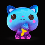 Cosmic Creatures Squishies — main product view on black