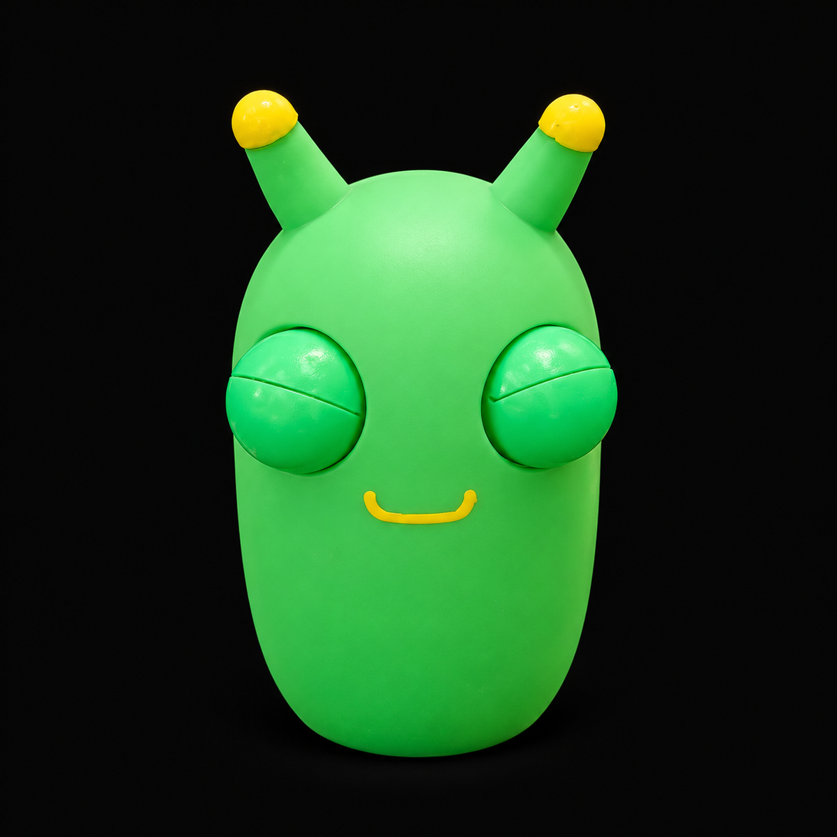 Bug-Eyed Buddy Squishy — main product view on black